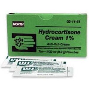 North Safety Products/Haus Hydrocortisone 1% 1/32OZ Pack 021161, Case