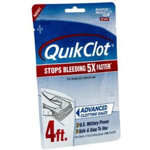 QuikClot Gauze, 3 x 4in, 5020-0026