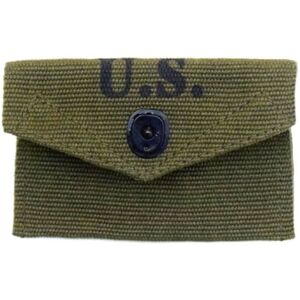 U.S. Spec Canvas First Aid Pouch, OD Green, RODCFAPOP