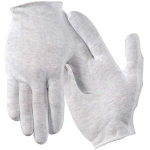 "Wells Lamont Cotton Lisle Inspection Gloves, Wells Lamont Y6701L Lightweight, 22.9 Cm 9 Long, Pack"