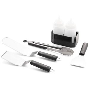 Camp Chef Griddle Essentials 7 Piece Kit, Stainless Steel/Black, SPSET7