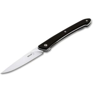 Boker Plus Spillo Folding Knife, 3.15in, VG-10, G10 Black Handle, 01BO244
