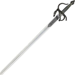 Gladius Colada Cid Sword, 40.25in Overall, 32in Satin Stainless Blade, Metal Alloy Handle, 271
