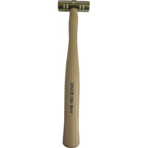 Grace USA 4 Ounce Brass Hammer, GRBH4