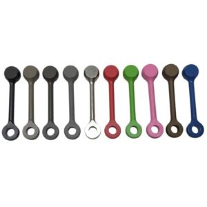 KNS Precision AR15/M16 Gen 2 MOD 2 Non-Rotate Trigger/Hammer Pins .1555 Diameter-Black, NRTHPMOD2-1555-Black