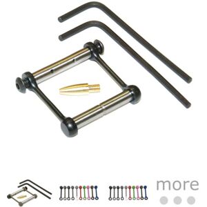 KNS Precision AR15/M16 Gen 2 MOD 2 Non-Rotate Trigger/Hammer Pins, .154 Diameter, Dark Earth, NRTHPMOD2-154DE