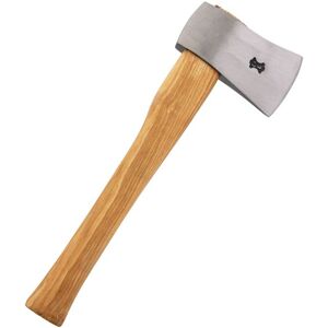 Miscellaneous Swiss Hatchet Axe, 5.625in, Brushed, Brown, Wood Handle, 2156 SWISS HATCHET