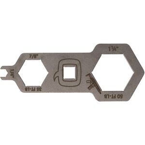 Q Honey Badger Multi-Tool, Silver, TOOL-MULTI-HB