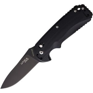 Utica Axis Lock Black G10