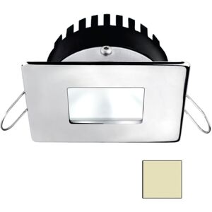I2Systems Inc Apeiron A506 6W LED Spring Square/Square Mount Light, Warm White/Polished Chrome Finish, A506-14CBBR