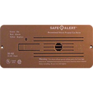 MTI Industries Safe T Alert 30 Series Propane/Lp Gas Alarm - Flush Mount, Brown, 30-442-P-BR