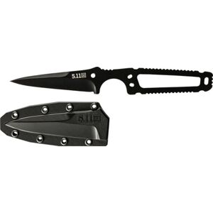 5.11 Tactical Heron Knife, 2.65in, Needle Point, Black, 1 SZ, 51146-019-1 SZ