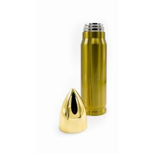 Caliber Gourmet Bullet Thermo Bottle, Yellow - CBG-TMS-1032