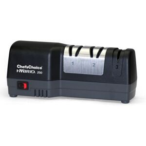 Chef's Choice Diamond Hone 3-Stage 250 Hybrid Knife Sharpener, 110.125 x 50.125 x 6.25, Black, 0250101