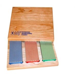 DMT Diamond Whetstone Set, Hardwood Box, 3 x 6 in. DMW6EFC