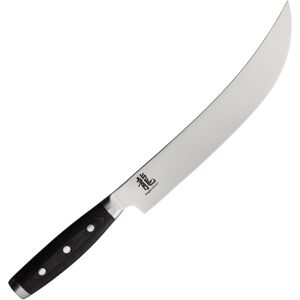 by Apogee Dragon Classic Scimitar 10in Knife, 16in Overall, 10in Satin CTS-BD1 Stainless Steel Blade, Black Micarta Handle, DRGN-SCIM-1000