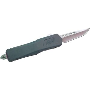 "GLFA Smooth Spring Assisted OTF Knife, Smooth Blade, Blue Titanium, 8, GL-KMD-SMT BLU"