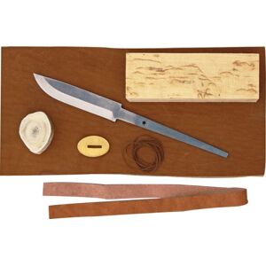 Karesuando Knife Making Parts Fixed Blade Knife, Birch, 3526