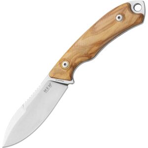 MKM Pocket Tango 1 2.91in Fixed Blade Knife, CPM MagnaCut Stainless Blade, Olive Wood Handle, MK PT1-O