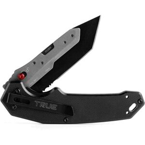 True Replaceable Blades Fast Flip Knife, Black, TRU-FMK-1003