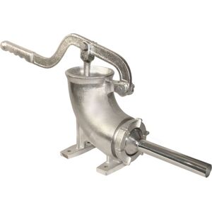 Weston Products Manual Cast Iron Sausage Stuffer - 5 lb Capacity, Tinned, 36-5005-W