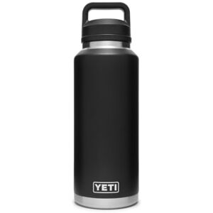 Yeti Rambler 46 oz Watter Bottle w/Chug Cap, Black, 21071504114