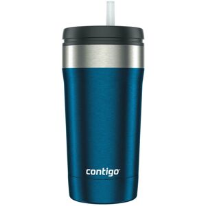 Contigo Uptown Stainless Steel Dual-Sip Tumbler, 16 oz, Bluberry, 16, CTSSDUALSIP16-1