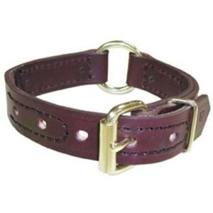 Boston Leather 1 Split Ring K-9 Collar - 8350-1-14