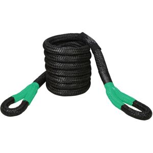 Bulldog Winch 2in x 30ft Big Dog Rope 125K lb BS, Black, 20378
