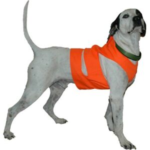 Mud River Upland Dog Chest Guard, Orange, XL, 18574