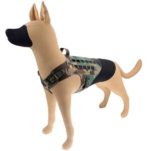 Raptor Tactical K9 Drago Dog Harness, Woodland, Extra Large, K9DH-M81-XL
