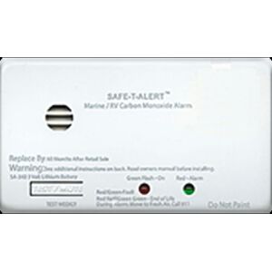 MTI Industries Safe-T-Alert Carbon Monoxide Alarm With Sealed Battery - Rectangle, White, SA-340-WT