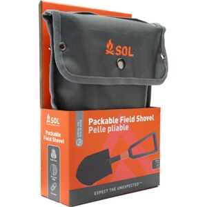 Survive Outdoors Longer Packable Field Shovel W/saw And Pick Features 2lb, Black, 0140-1024