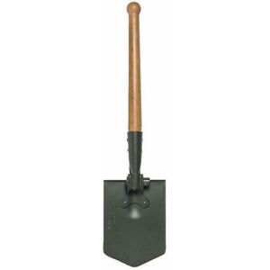 MIL-TEC German Style Folding Shovel w/Pick, Olive Drab, 25 x 6 x 2, 15523100