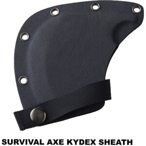 Off Grid Tools Survival Axe Sheath Kydex, Black Kydex construction, OGT-SAKYDEX