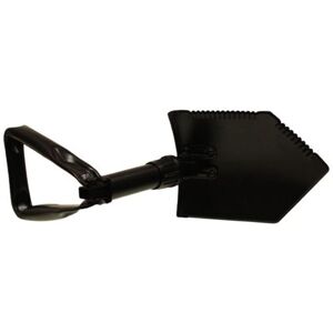 Red Rock Outdoor Gear Military Type Tri-Fold Shovel w/ Case, Black, 50-01