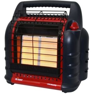 Mr. Heater Big Buddy Heater w/o Fan, 4000 - 18000 BTU - Standard, Red & Black, F274805