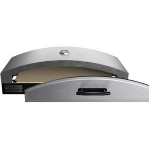 Camp Chef 14inX32in Italia Artisan Outdoor Pizza Oven Accessory W/ Door, Silver, PZ60D