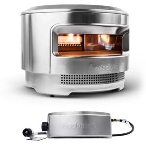Solo Stove Pi Pizza Oven + Burner, Stainless Steel, Large, PIZZA-OVEN-12-BURNER