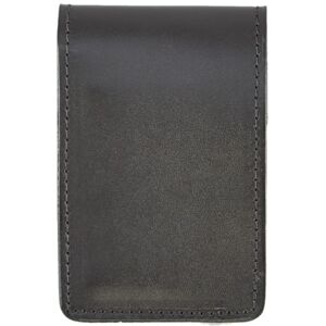 Aker Leather Model Notebook Cover, Plain, Black, A582-BP