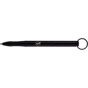Fisher Space Pen Backpacker Keyring Space Pen with NASA Meatball Logo, Black, BP/B-NASAMB