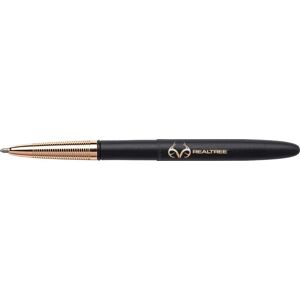 Fisher Space Pen Bullet Space Pen w/ RealTree Logo, Matte Black/Gold, 400BGFG-RT