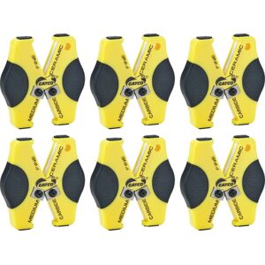 Gatco Sharpeners Double Duty Sharpener Six Pk, Lanyard hole, 6402P