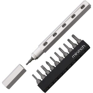 Mininch Tool Pen Premium Imperial, Snow Silver, MINITP010SS