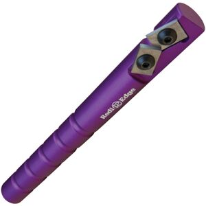 "Redi-Edge Original Knife Sharpener Purpl, 5 overall, Purple aluminum handle, RE0198 PURPLE"