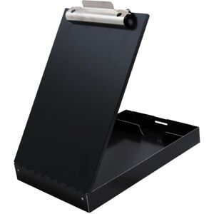 Saunders Redi-rite Recycled Aluminum Storage Clipboard - Letter Size - Black - 11018