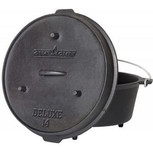 Camp Chef 12 Qt Seasoned Cast Iron Dutch Oven - Grand Canyon, Black, DO14