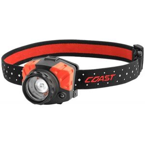 Coast FL85 Dual Color Pure Beam Focusing Headlamp 540 Lumens, Black,Box 21329