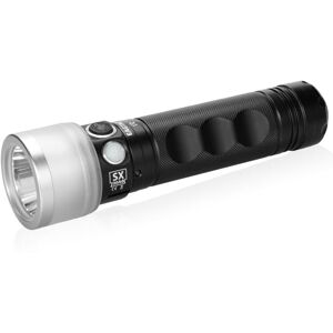 EAGTAC SX30A6-D Flashlight, XPL HI NW w/ LEDarray LED, 1306lm w/ 966lm, Black, SX30A6D-XPLHI-NW