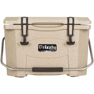 Grizzly Coolers RotoMolded Cooler, Sandstone 20 qt., IRP-9090-S